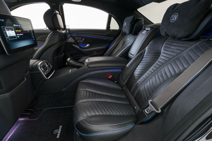 Интерьер Mercedes-AMG S63 800 by Brabus (V222) 2018 года  (фото 8 из 14)